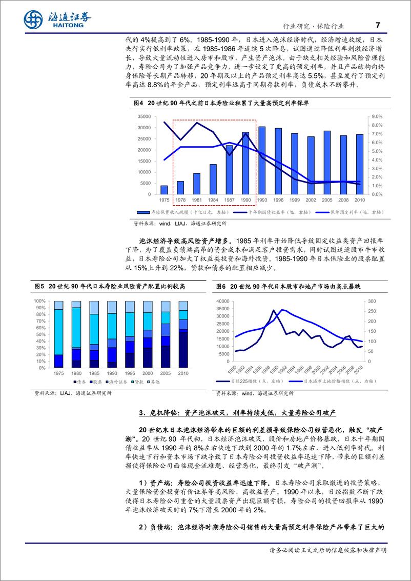 《保险行业低利率系列报告之二：寿险公司应对低利率挑战的海外经验-240626-海通证券-20页》 - 第7页预览图