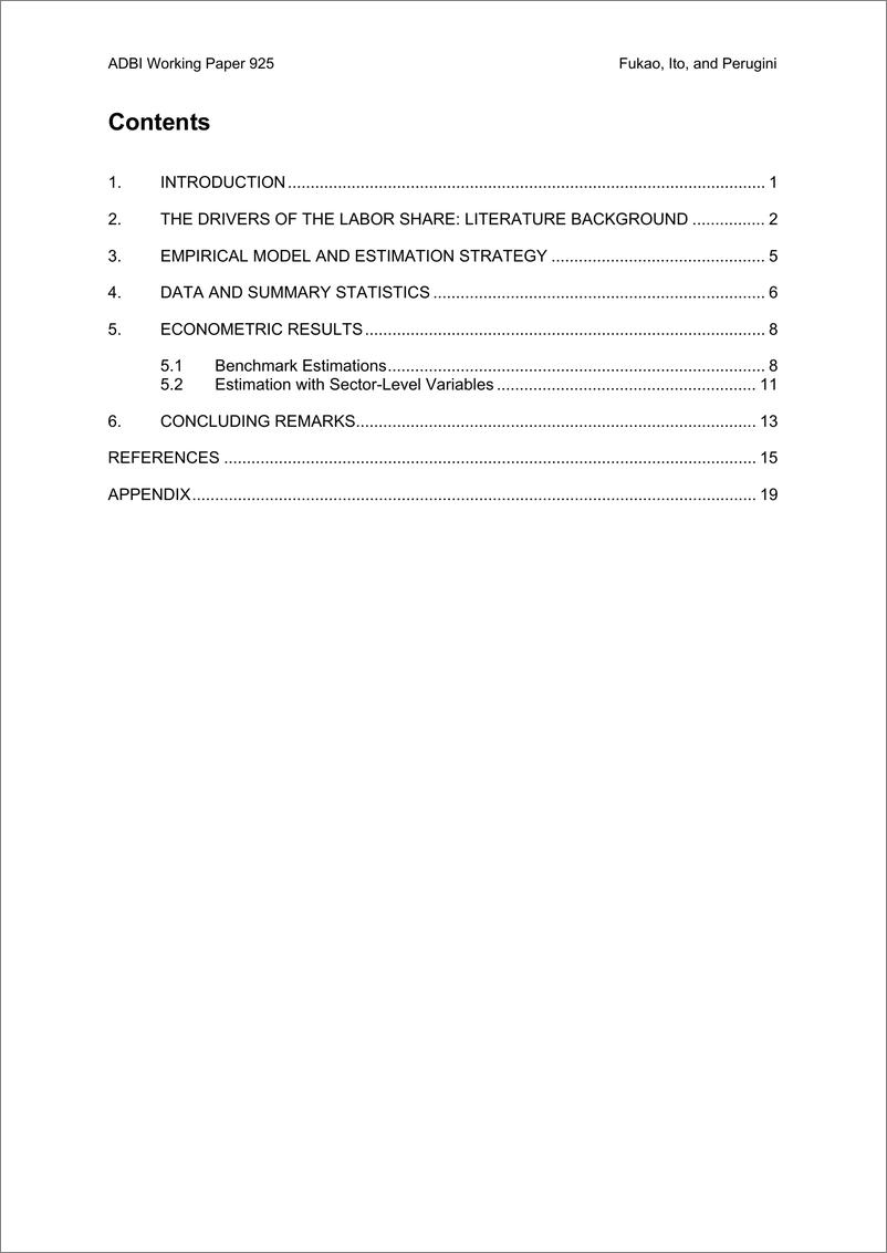 《亚开行-日本劳动力份额下降的微观经济学分析（英文）-2019.2-23页》 - 第5页预览图