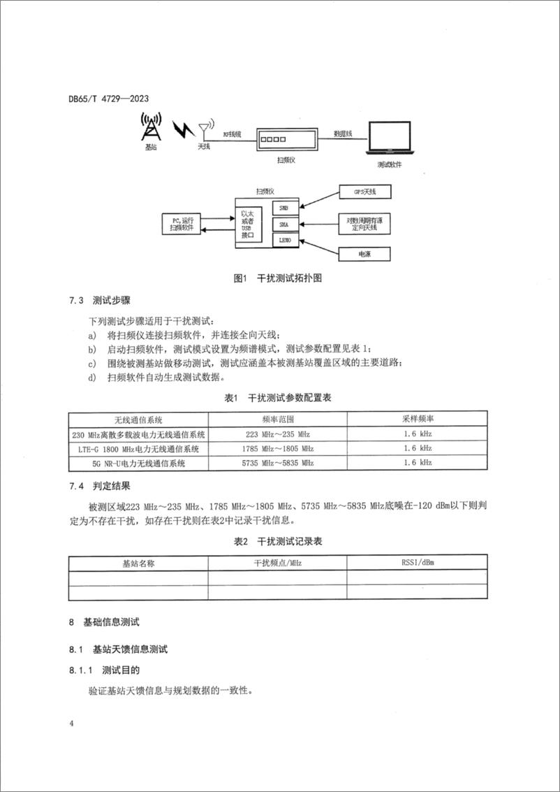 《电力无线网络测试规范》 - 第7页预览图