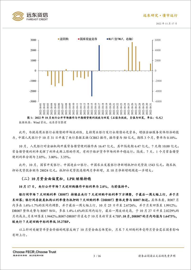 《远东资信-经济弱复苏，关键政策利率继续持稳——2022年10月利率债市场运行报告-17页》 - 第5页预览图