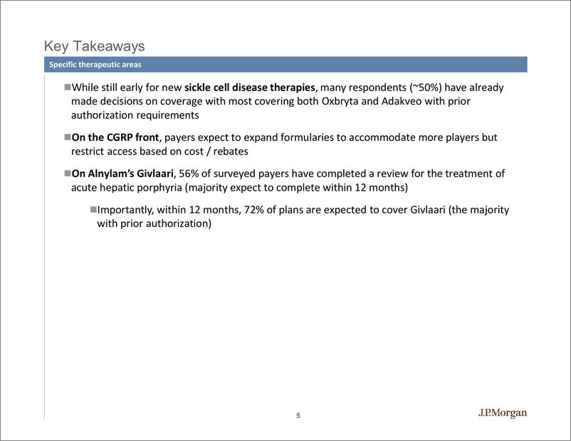《J.P. 摩根-美股-生物制药行业2020年美国买家调查要点-2020.3-50页》 - 第6页预览图