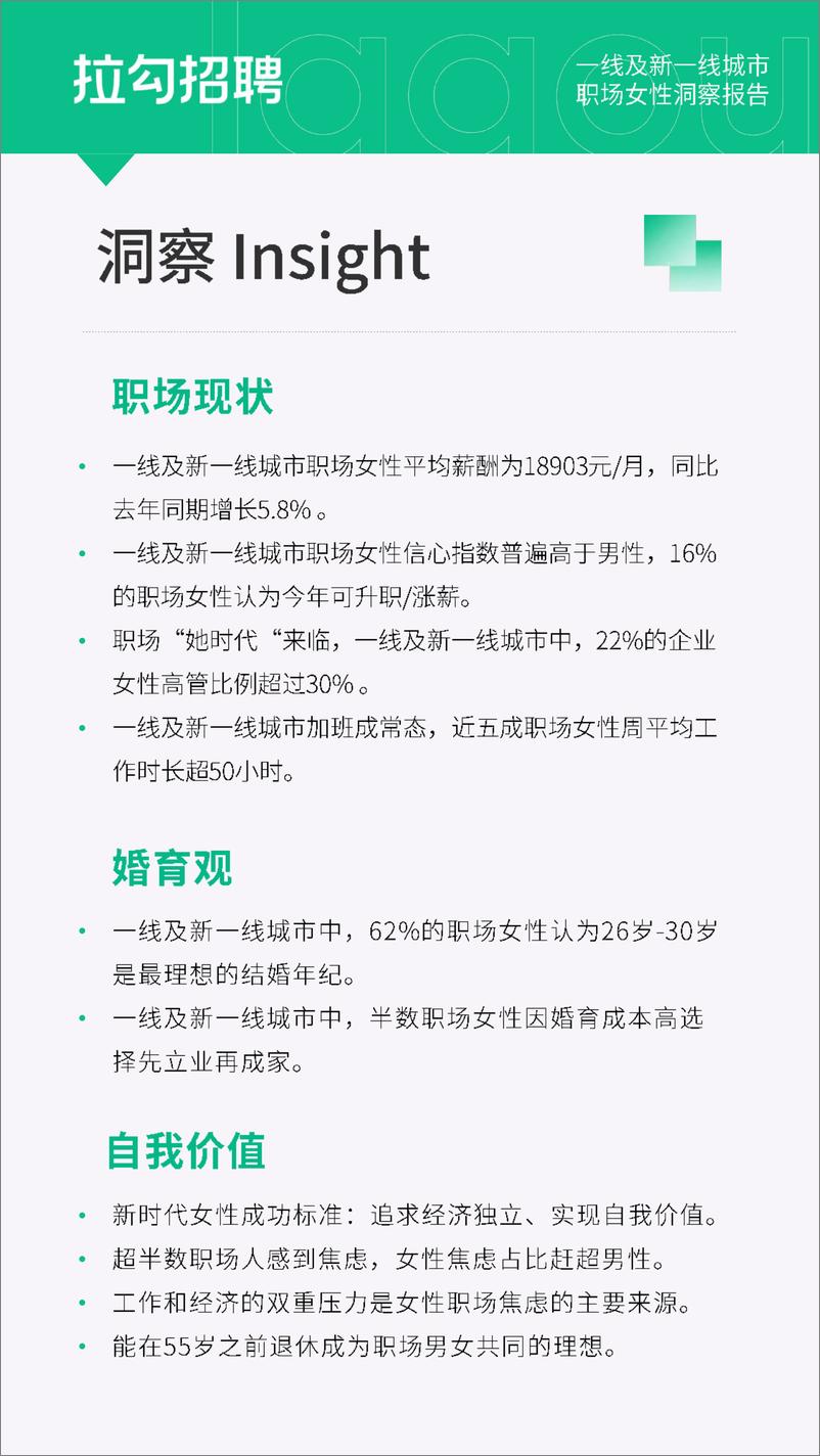 《2023年一线及新一线城市职场女性洞察报告-2023.03-27页》 - 第5页预览图