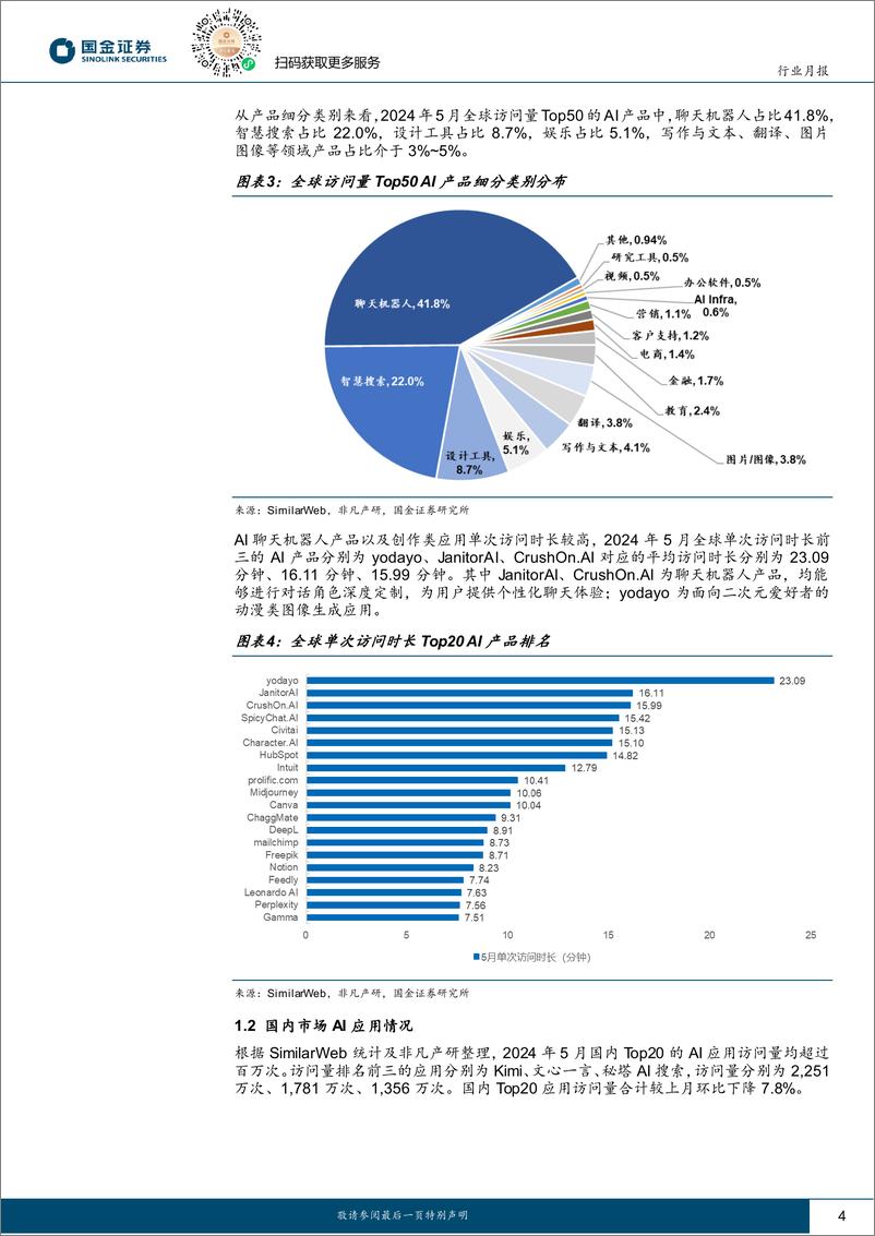 《信息技术产业行业月报：苹果AI正式发布，有望推动应用端加速发展-240613-国金证券-18页》 - 第4页预览图