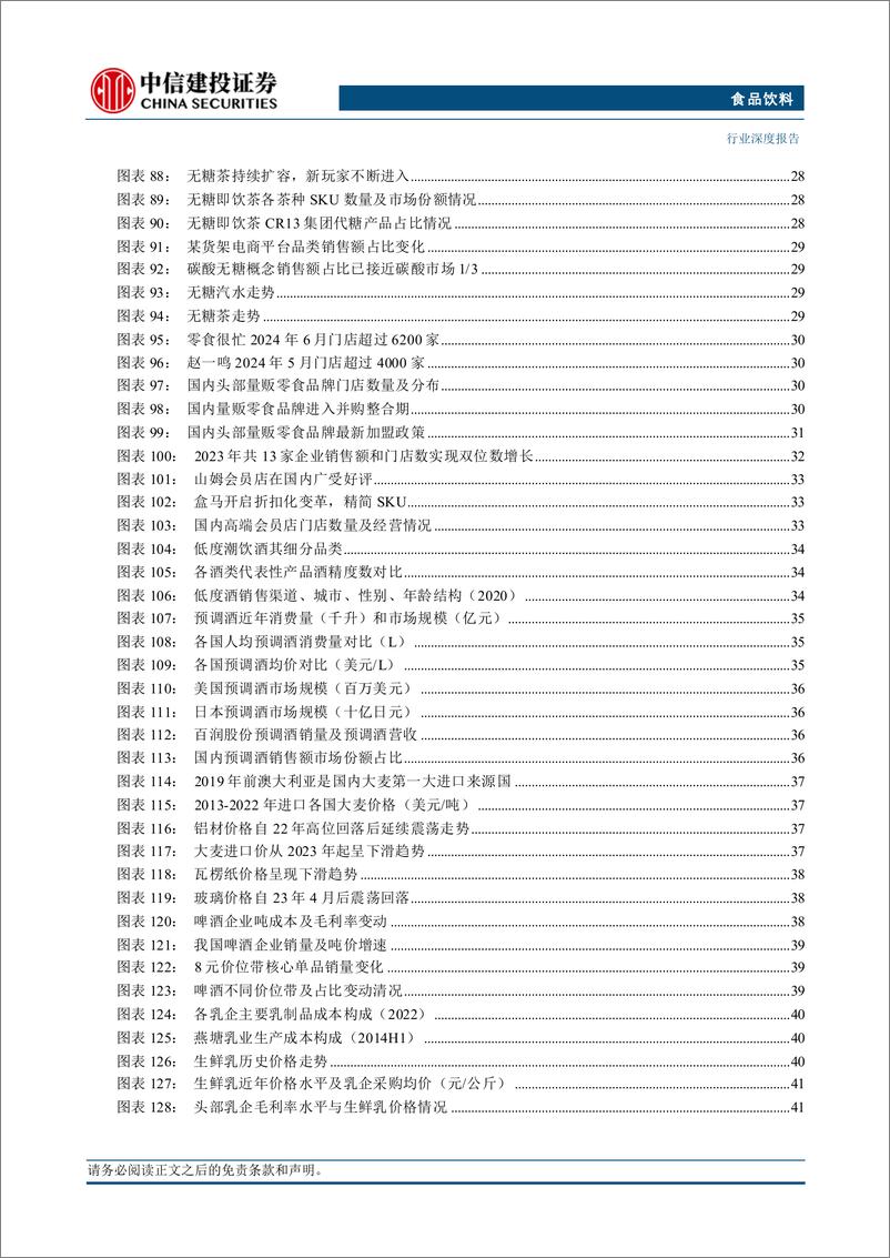 《食品饮料行业深度报告·2024年中期投资策略报告：轻舟已过万重山-240712-中信建投-57页》 - 第6页预览图