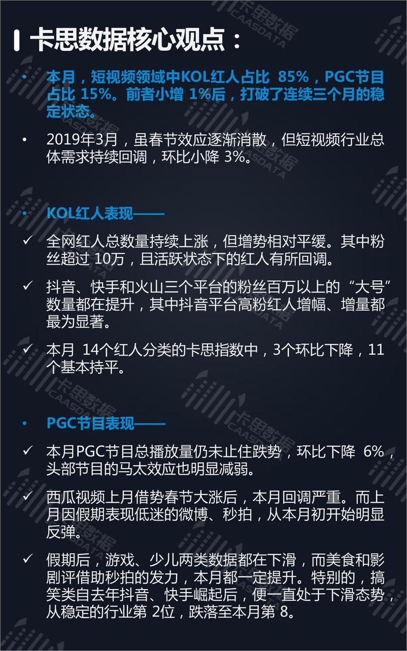 《卡思数据-2019年3月全景短视频月报-2019.3-16页》 - 第3页预览图