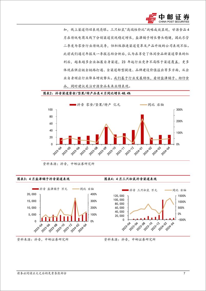 《食品饮料行业报告：政策面资金面助力情绪改善，看好啤酒%26软饮旺季表现-240512-中邮证券-22页》 - 第7页预览图