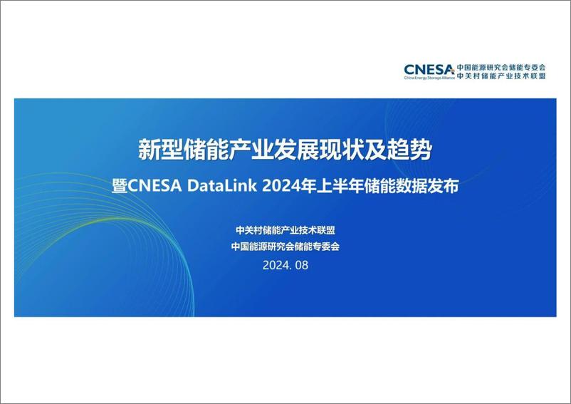 《2024年新型储能产业发展现状及趋势-1738854953769》 - 第1页预览图