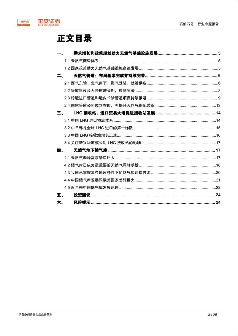《天然气行业专题系列报告（二）：管网、LNG接收站和储气库行业步入快速发展期-20190324-平安证券-25页》 - 第4页预览图