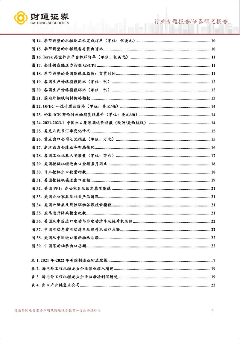 《机械行业出口专题：外部环境改善，工业品出海预期差逐步显现-20230322-财通证券-25页》 - 第5页预览图