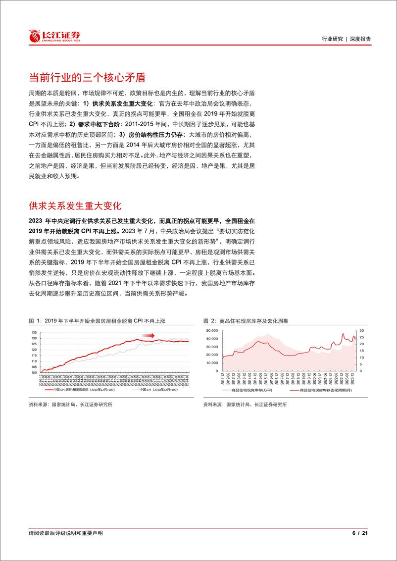 《房地产行业2024年度中期投资策略：中流击水，奋楫者进-240630-长江证券-21页》 - 第6页预览图