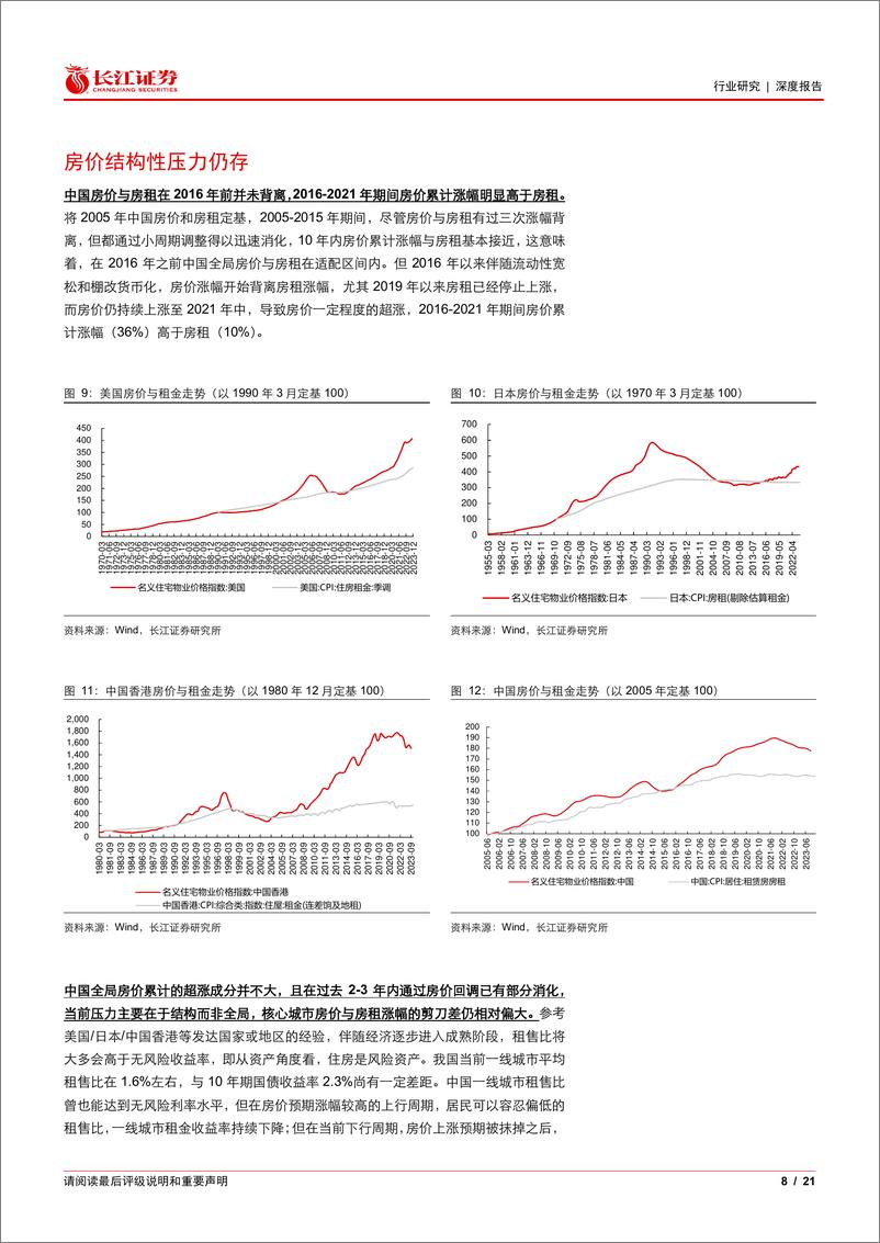 《房地产行业2024年度中期投资策略：中流击水，奋楫者进-240630-长江证券-21页》 - 第8页预览图