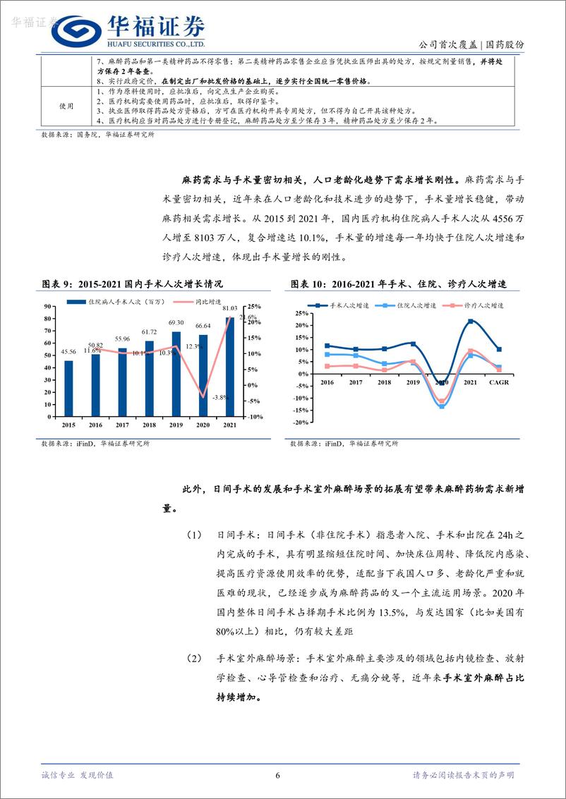 《国药股份-600511.SH-麻精类药物全国配送龙头，多业态并举驱动稳健增长-20240517-华福证券-15页》 - 第6页预览图