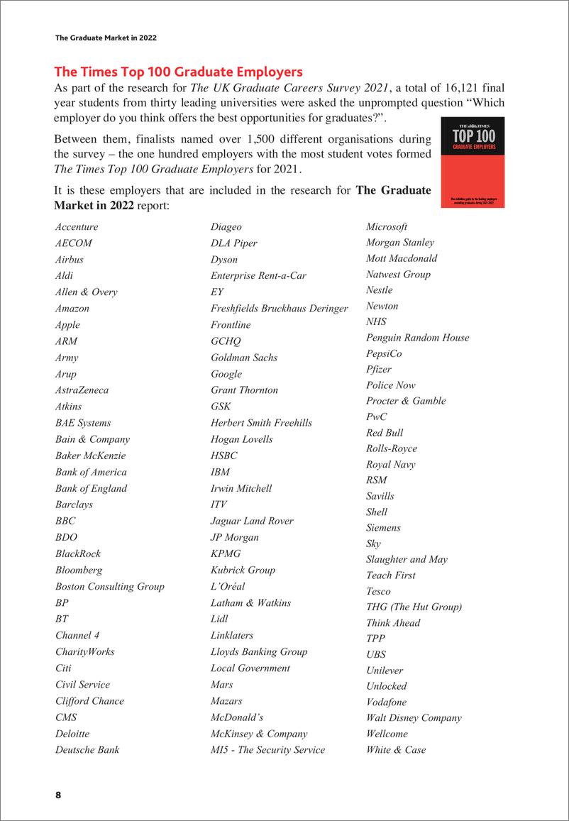 《High Fliers：2022英国毕业生就业市场报告（EN）》 - 第8页预览图