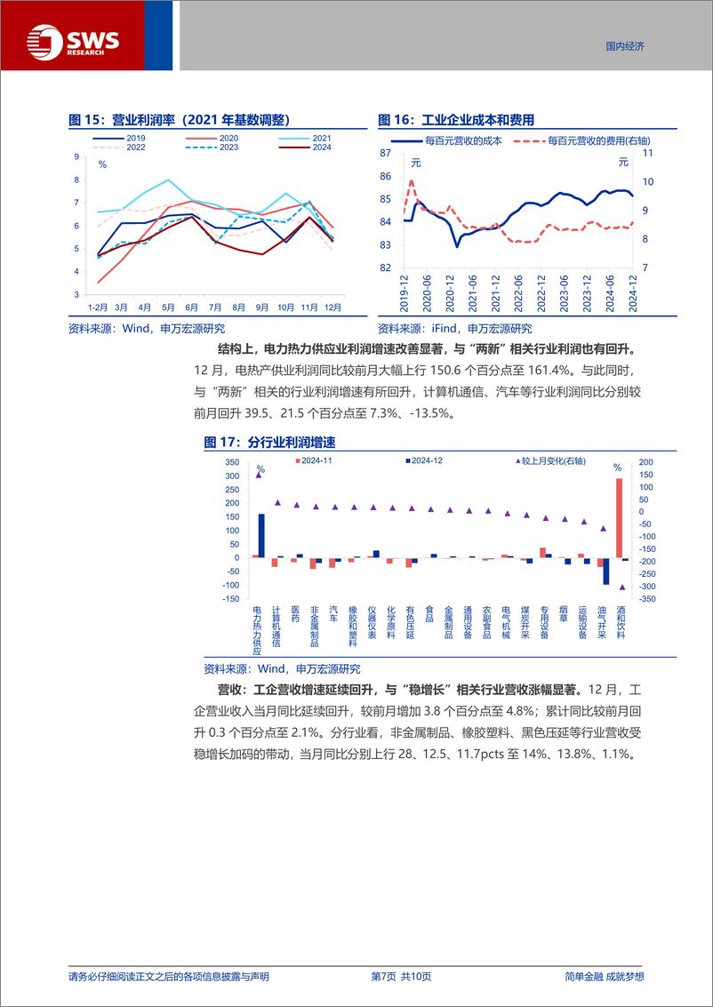 《工业企业效益数据点评：利润改善的真相？-250205-申万宏源-10页》 - 第7页预览图