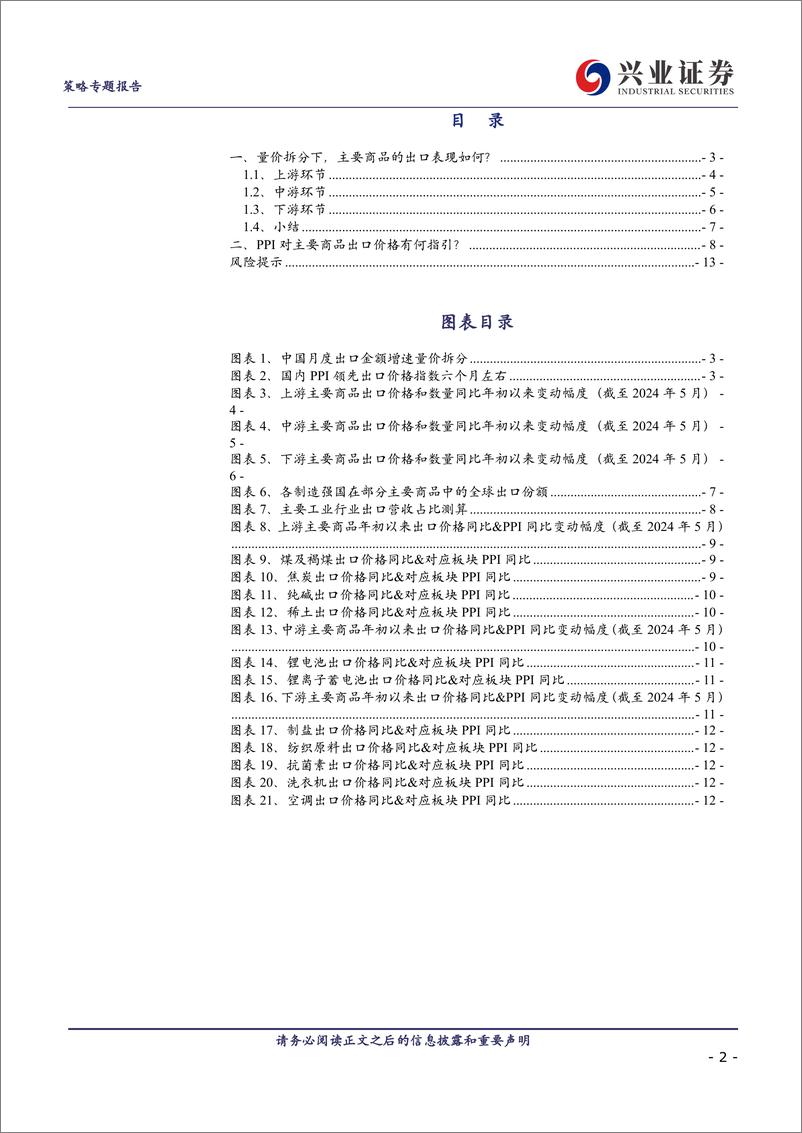 《量价拆分下，出口链有何亮点？-240702-兴业证券-14页》 - 第2页预览图