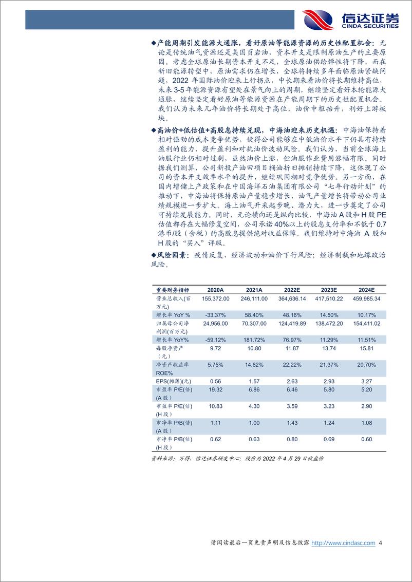 《2022年石化行业中期投资策略：资本开支不足，油价开启上行周期-20220503-信达证券-59页》 - 第5页预览图