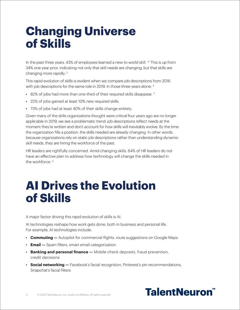 《TalentNeuron_2023面向未来的人才战略_人工智能如何革新劳动力报告_英文版_》 - 第3页预览图