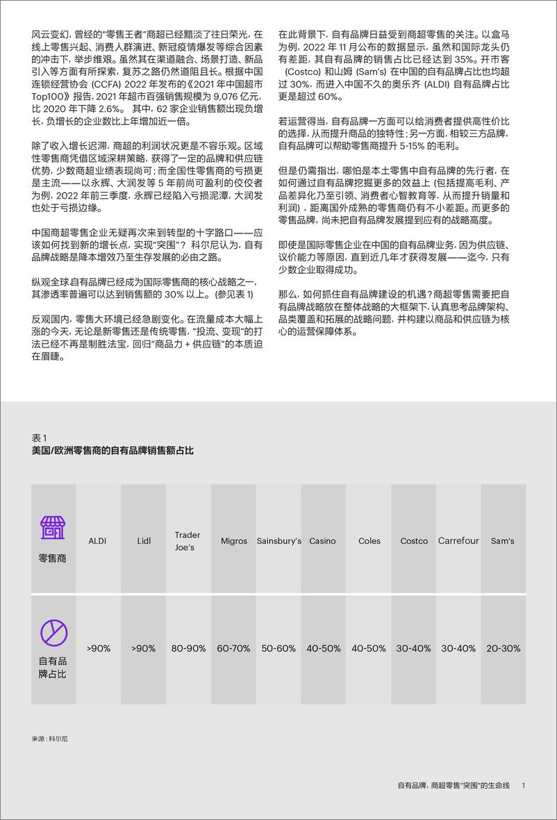 《科尔尼-自有品牌，商超零售“突围”的生命线-12页》 - 第3页预览图