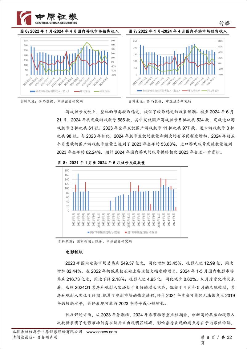 《中原证券-传媒行业半年度策略：举AI为利矛，以红利作坚盾》 - 第8页预览图