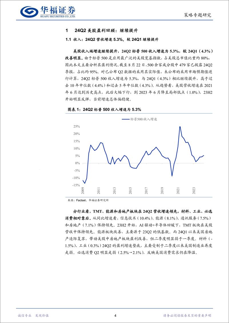 《策略专题研究：从盈利视角看欧美股市新动向-240828-华福证券-22页》 - 第4页预览图