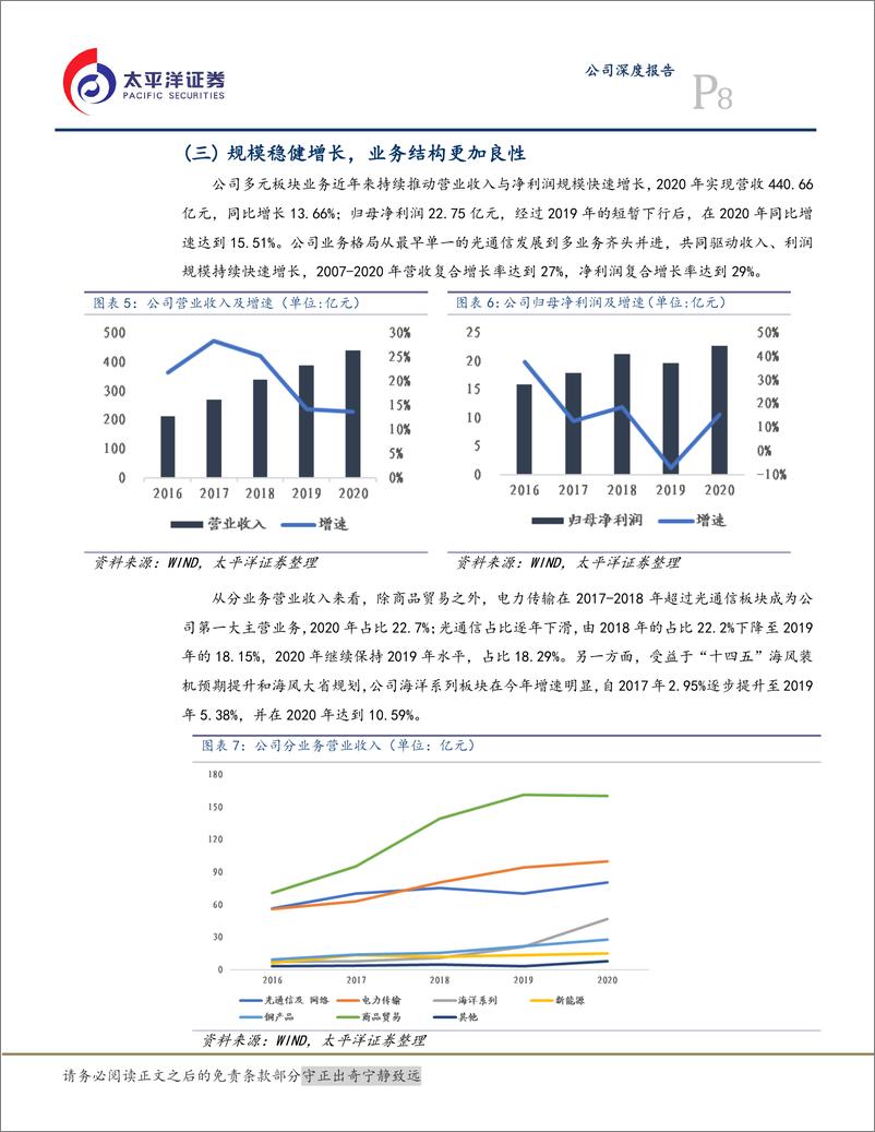 《太平洋-中天科技-600522.SH-碳中和推动能源基建长期繁荣，电力+海缆业务乘势而起》 - 第8页预览图