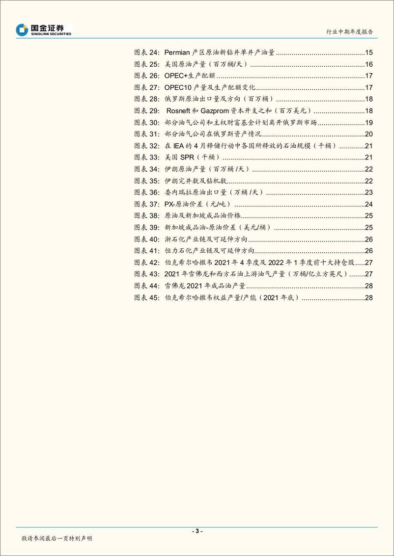 《石油化工行业中期年度报告：大炼化业绩或超预期！-20220530-国金证券-31页》 - 第4页预览图