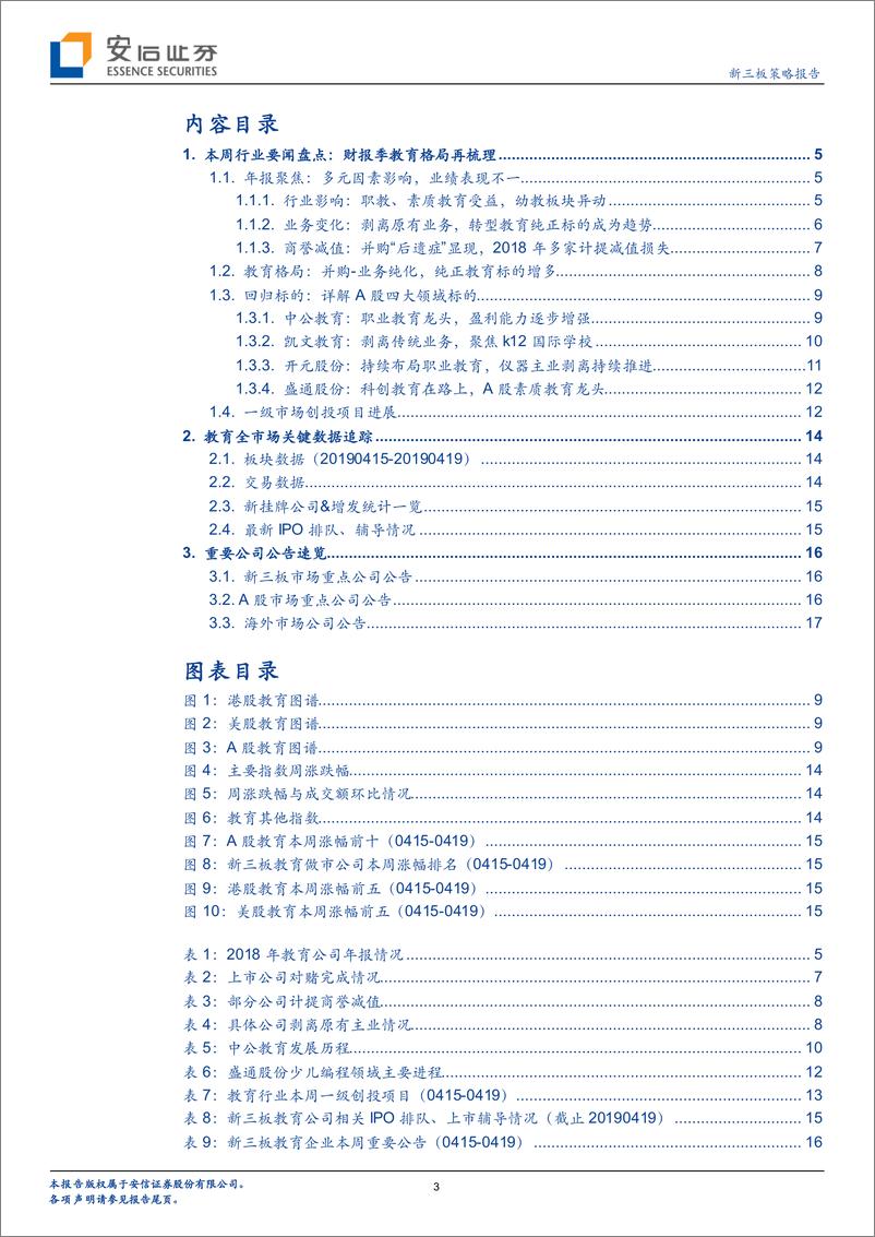 《新三板策略报告：财报季教育格局再梳理，全市场教育行业策略报告-20190421-安信证券-19页》 - 第4页预览图