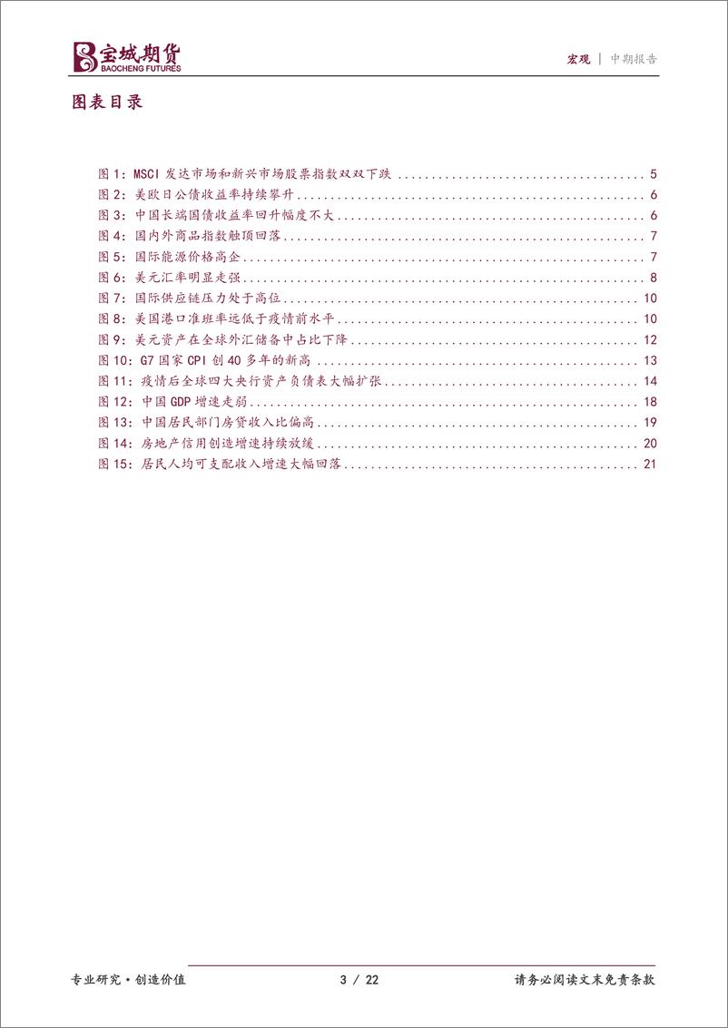 《宏观2022年度中期投资策略报告：变局、滞胀和突围-20220707-宝城期货-22页》 - 第4页预览图