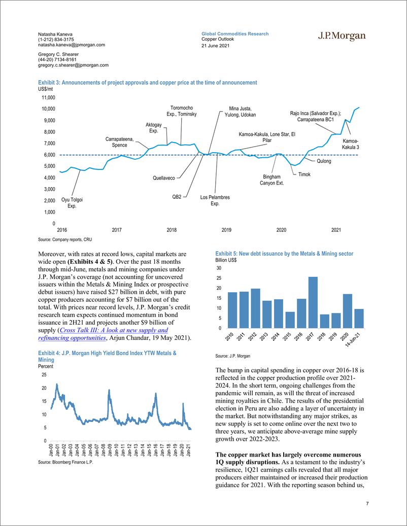 《J.P. 摩根-全球大宗商品行业-铜展望：顺风变成了逆风，维持年终目标为每吨7,550美元-2021.6.21-21页》 - 第8页预览图