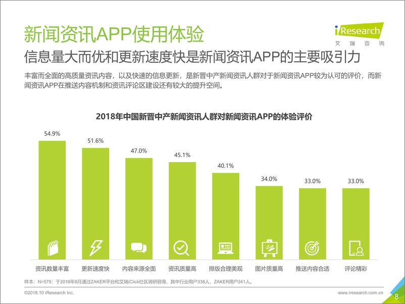 《2018年中国新晋中产新闻资讯人群洞察报告》 - 第8页预览图