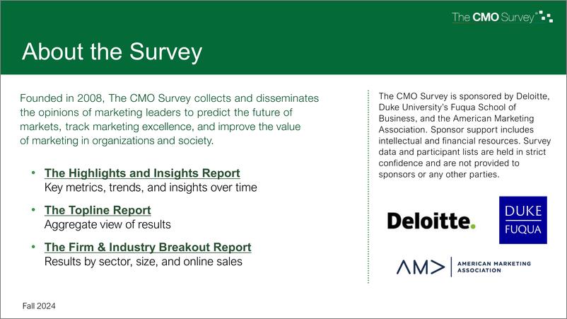 《2024年秋季CMO调查报告-78页》 - 第2页预览图
