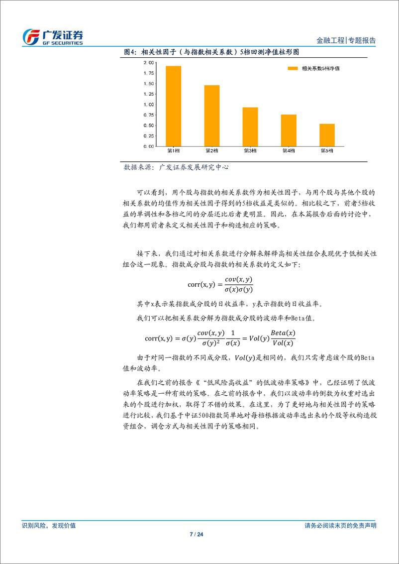 《广发证2018073产品创新专题报告系列之二十一：高相关性因子与其Smart+Beta指数构建》 - 第7页预览图