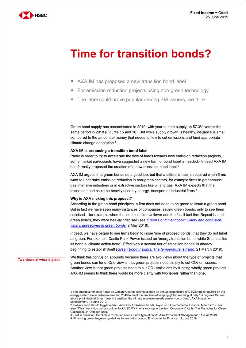 《汇丰银行-全球-信贷市场-绿色债券洞察：债券“过渡”时间到了-2019.6.25-37页》 - 第4页预览图
