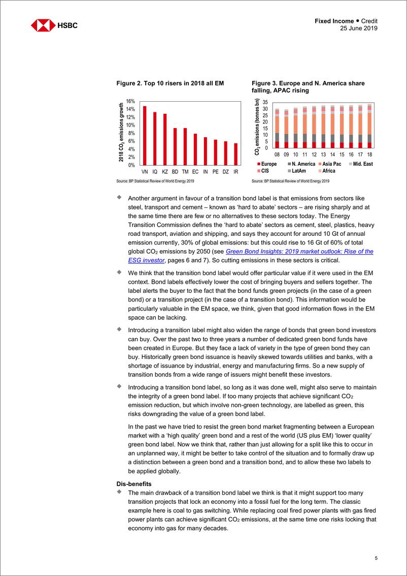 《汇丰银行-全球-信贷市场-绿色债券洞察：债券“过渡”时间到了-2019.6.25-37页》 - 第6页预览图