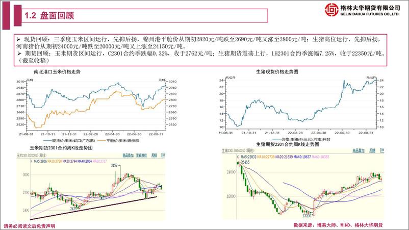 《玉米生猪期货季报：原料区间运行，生猪近强远弱-20220929-格林大华期货-19页》 - 第6页预览图