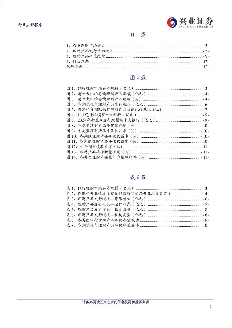 《银行业理财2024年3月月报：存续规模季节性回落，破净率持续下降-240414-兴业证券-13页》 - 第2页预览图