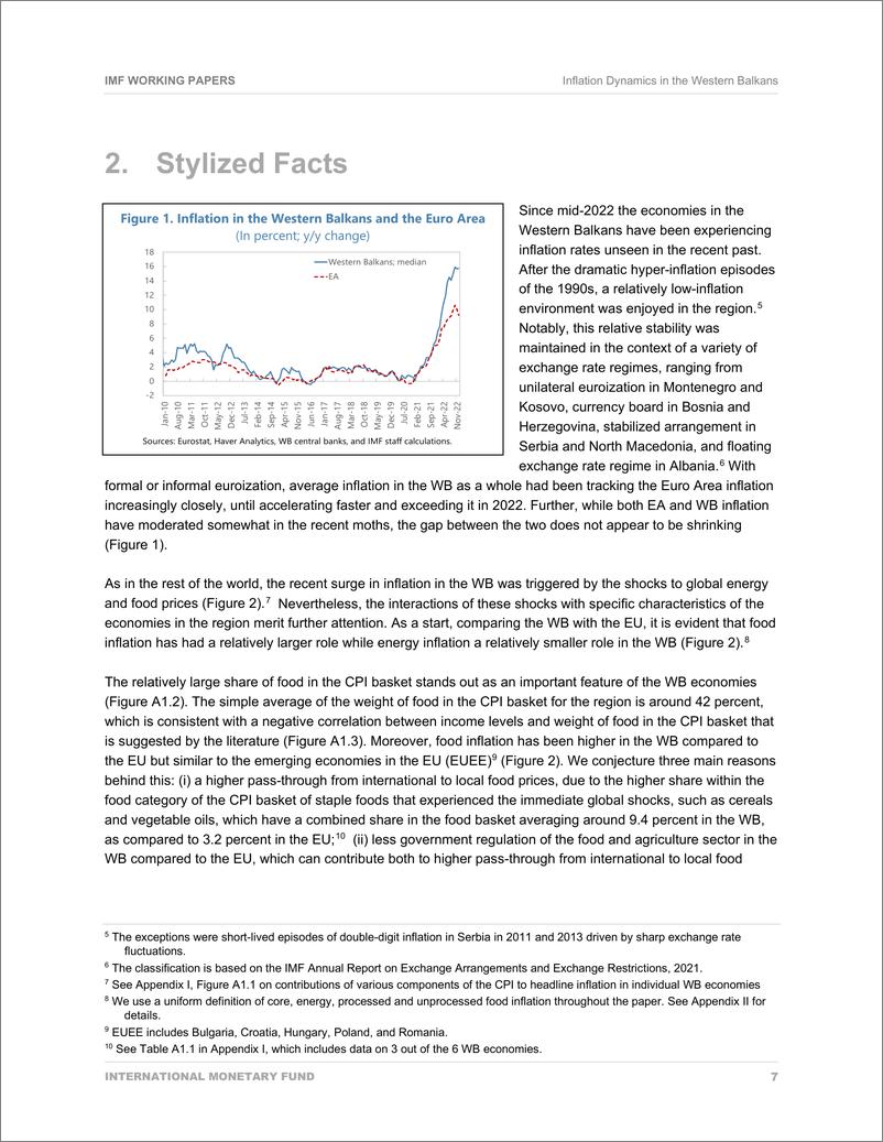 《IMF-西巴尔干的通货膨胀动态（英）-2023.3-38页》 - 第8页预览图