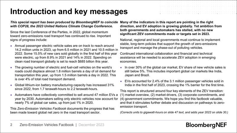 《彭博新能源财经：2023为COP28准备的彭博新能源论坛特别报告（英文版）》 - 第3页预览图