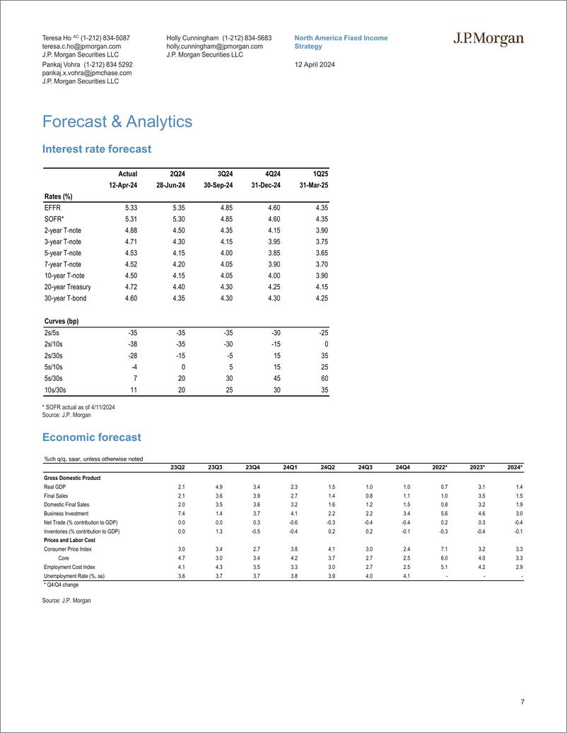 《JPMorgan Econ  FI-Short-Term Market Outlook And Strategy When two roads diverg...-107557097》 - 第7页预览图