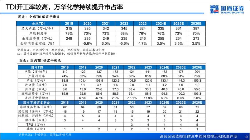 《国海证券-万华化学-600309-系列深度之五_深度报告_聚氨酯优势加强_新材料接力成长》 - 第5页预览图