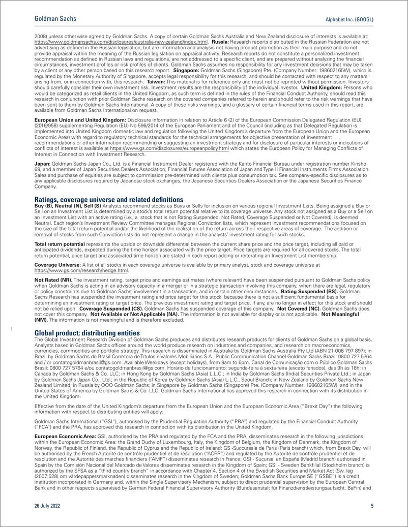 《Alphabet Inc. (GOOGL Q2 