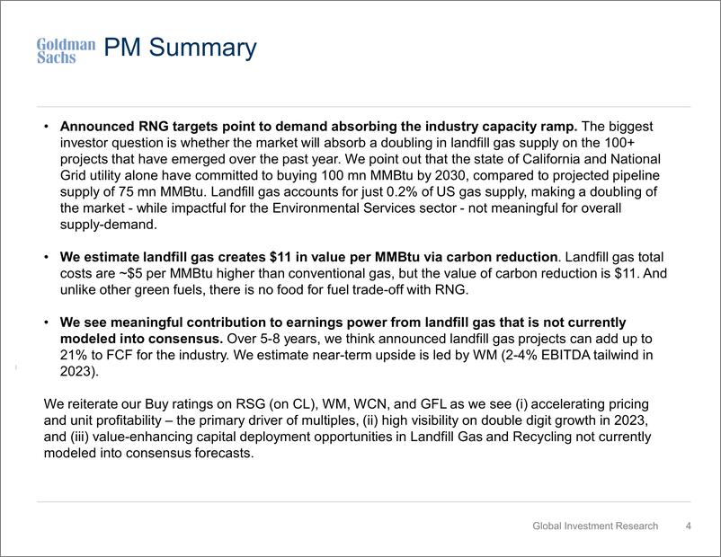 《Energy, Sustainability & Environmental Service Is landfill gas an economically & environmentally attractive solutio [Pres...(1)》 - 第5页预览图