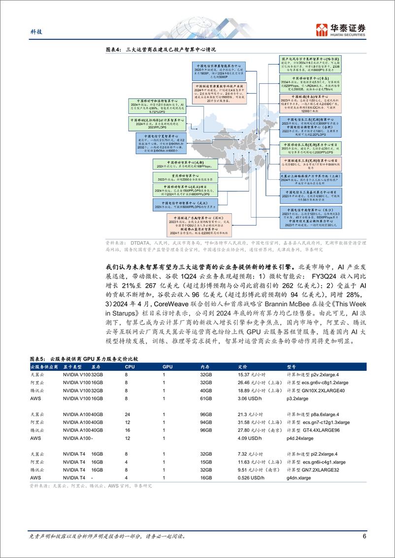 《通信行业月报-运营商双月报：向新求质，蓄力新篇-240710-华泰证券-28页》 - 第6页预览图