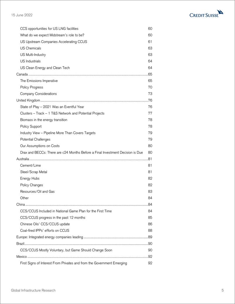 《瑞信-全球基础设施行业-丰富的活动正在加速；传达碳捕获和储存的背景-2022.6.15-102页》 - 第6页预览图