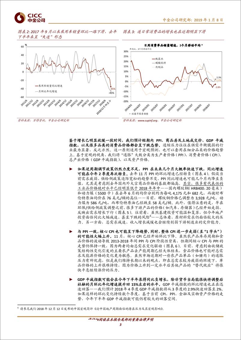 《中国宏观专题报告：通缩风险上升及其海内外宏观影响-20190108-中金公司-12页》 - 第4页预览图