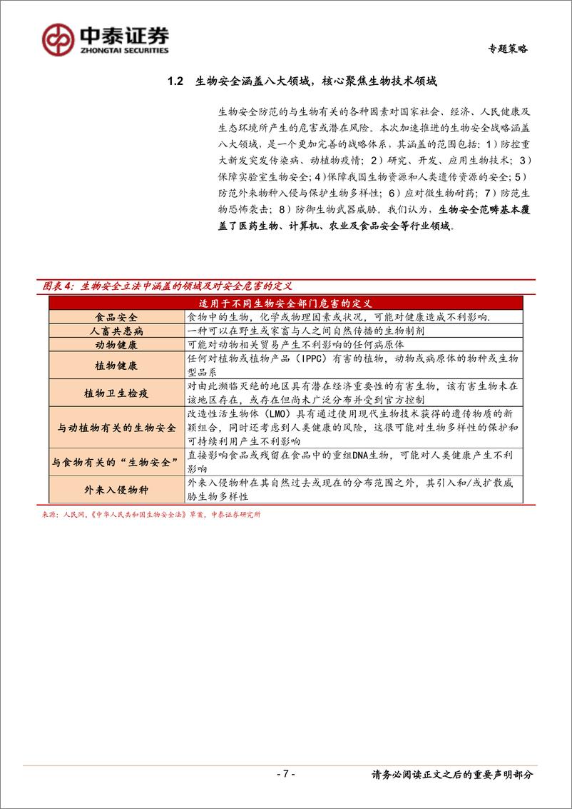 《专题策略：生物安全主题“迎风起”，哪些细分领域或将受益？-20200308-中泰证券-20页》 - 第8页预览图