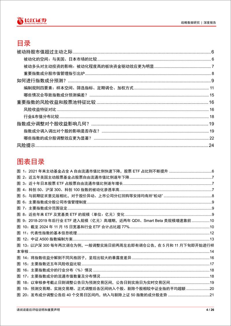 《战略数据研究深度报告：指数成分调整如何预测？收益几何？-241119-长江证券-26页》 - 第4页预览图