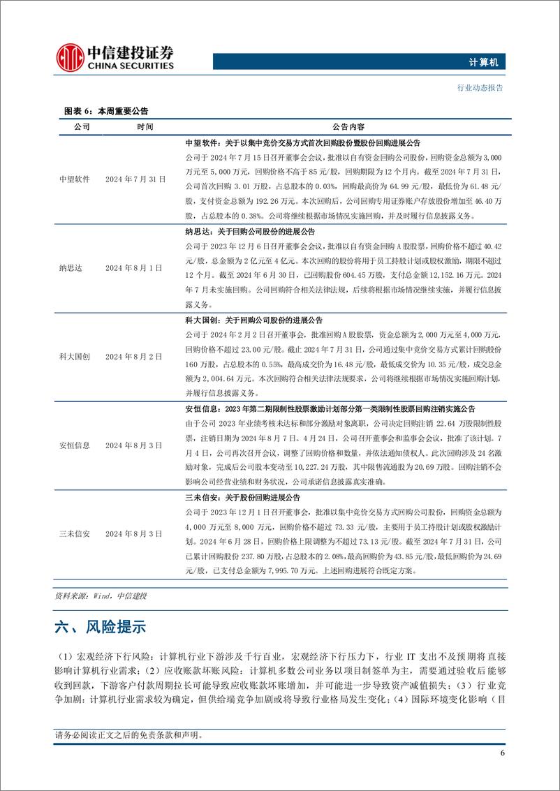 《计算机行业：低空经济产业持续推进，北美科技公司资本支出刚性-240805-中信建投-11页》 - 第8页预览图