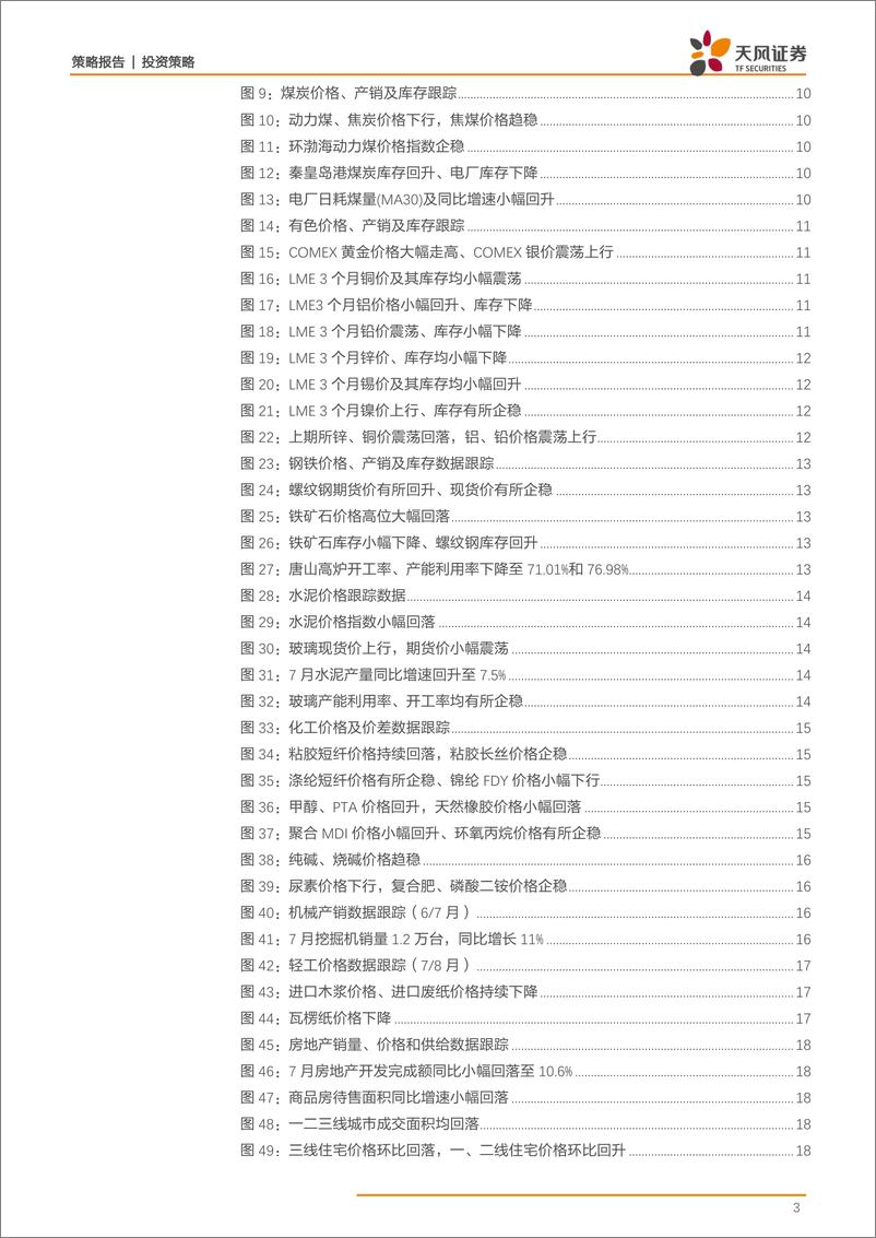 《策略·行业景气：猪肉价持续上行，汽车销量同比降幅收窄-20190817-天风证券-31页》 - 第4页预览图