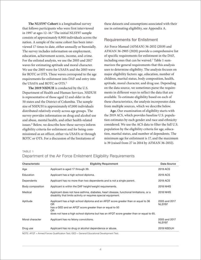 《兰德-美国空军部人口基准（英）-32页》 - 第4页预览图